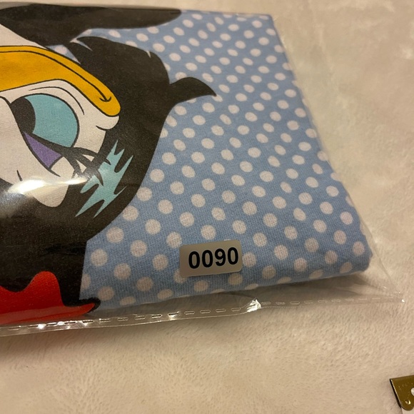 Disney Parks Daisy Duck And Friends Blue Polka Dot Crewneck Top Women’s Size XL - Picture 9 of 9